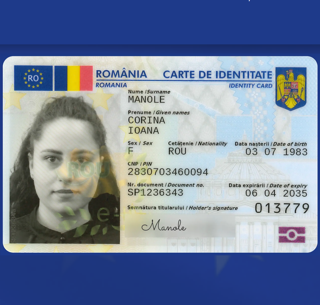 Noile cărți de identitate electronice